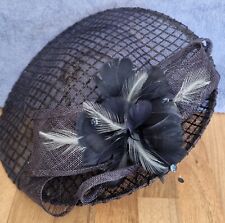 Navy colour fascinator for sale  BUCKINGHAM