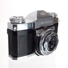 Câmera de Filme Alemã Zeiss Contaflex com Lente Tessar 1:2.8 45mm 2.8, Lente SN 128110 comprar usado  Enviando para Brazil