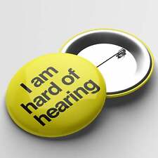 Hard hearing button for sale  CRAMLINGTON