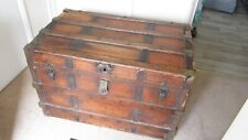 Antique cabin trunk for sale  TONBRIDGE