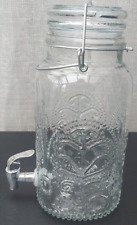 Glass drinks dispenser for sale  Shipping to Ireland