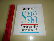 1962 Mercury Meteor S-33 260 V-8 - Vintage  comprar usado  Enviando para Brazil