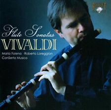 VIVALDI Flauta Sonatas / Conserto Musico, Mario Folena, Roberto Lorregian CD NOVO comprar usado  Enviando para Brazil