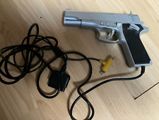 Playstation 1 PS1 PS2 Joytech pistola leve G-con Sharpshooter Kickback comprar usado  Enviando para Brazil