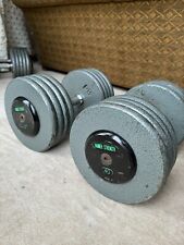 pro style dumbbells for sale  BECKENHAM