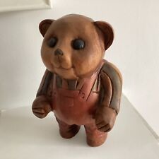 Wooden teddy bear for sale  HAYWARDS HEATH
