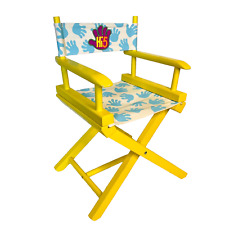 Vintage Official Hi-5 Kids Wooden Director Chair, 2000 (65cm) RARE, used for sale  Shipping to South Africa