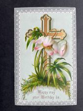 victorian birthday card for sale  NORWICH