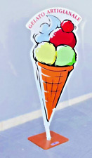 Cartello gelati gelateria usato  Urbisaglia
