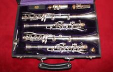 Splendides clarinettes métal d'occasion  Villefranche-sur-Saône