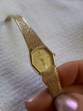 Reloj Armitron de colección para mujer malla en tono dorado ajustable, cuerpo E GLUCK.  segunda mano  Embacar hacia Argentina