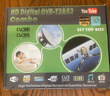 Juego de Receptores Combo WIFI DVB-T2&S2 Caja Superior Full-HD Digital Smart TV Box MPEG4 , usado segunda mano  Embacar hacia Argentina