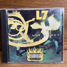 L7 - Bricks Are Heavy CD Slash início original anos 90 grunge muito bom estado comprar usado  Enviando para Brazil