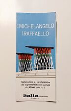 Brochure nave michelangelo usato  Milano