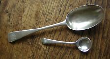 antique silver mustard spoon for sale  KETTERING