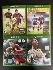 PAQUETE DE 4 XBOX ONE: FIFA 15-16-18 y PES 2015 segunda mano  Embacar hacia Argentina