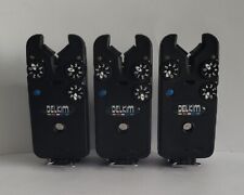 Delkim EV Plus Bite Alarms Blue LEDs Vibration Sensors Carp Fishing + Extra's for sale  Shipping to South Africa