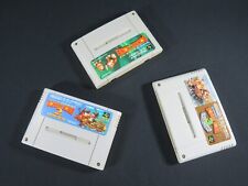 Super Famicom Donkey Kong Japão país 1 2 3 SNES SFC Nintendo jogo testado JP comprar usado  Enviando para Brazil