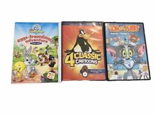 Lote de 3 desenhos animados infantis Looney Tunes Tom & Jerry DVD comprar usado  Enviando para Brazil