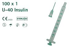 Siringhe Insulina Uso Veterinario equivalente   (100 Siringhe da 40 Ui/Ml) usato  Varallo Pombia