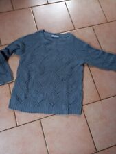 Strickpulli grün lochmuster gebraucht kaufen  Börrstadt