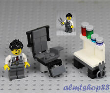 LEGO - Barbería con minifigura - Silla giratoria tijeras corte de pelo salón ciudad macho segunda mano  Embacar hacia Mexico