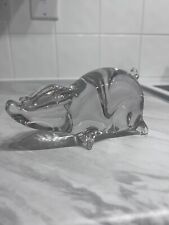 Glass pig paperweight for sale  KING'S LYNN
