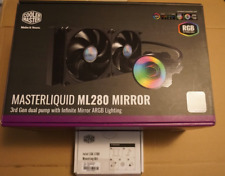 Usado, Cooler Master MasterLiquid-ML280 Espelho ARGB Liquid CPU Cooler com Kit LGA 1700 comprar usado  Enviando para Brazil