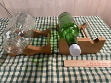 Wooden wine bottle for sale  Enon Valley