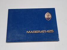 Maserati 425 libretto usato  Villar Focchiardo