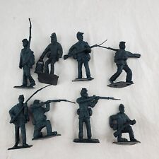 Lote De Colección: 8 piezas. Figuras de plástico de Gettysburg de 2" de soldados del ejército de soldados de la guerra civil segunda mano  Embacar hacia Argentina
