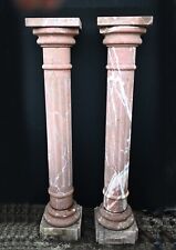 Pair italian marble for sale  POTTERS BAR