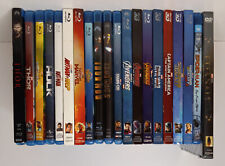 Lote de 20 filmes de super-heróis Marvel Cinematic Universe (MCU) Blu-ray Plus One DVD comprar usado  Enviando para Brazil