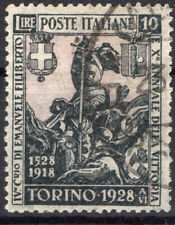 Italia 1928 quattrocentesimo usato  Roma