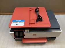 HP OfficeJet Pro 8035 Red Wireless AIO Color Inkjet Printer w/INK, 3K Pgs-TESTED for sale  Shipping to South Africa