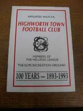 1994 highworth town for sale  BIRMINGHAM
