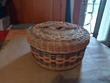 Vtg round woven for sale  Long Lake