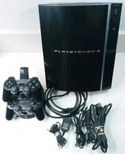 Usado, Lote de Console Sony Playstation 3 PS3 Fat CECHL01 80GB / TESTADO E FUNCIONANDO comprar usado  Enviando para Brazil