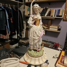 italian porcelain lady lamp for sale  Springfield