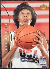 1994 Lisa Leslie Team USA Basketball Olympics WNBA Upper Deck Card #81 USC for sale  Shipping to South Africa