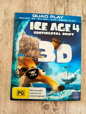 Ice Age 4: Continental Drift | 3D + 2D Blu-ray + DVD Região B/4 - Postagem rápida e gratuita comprar usado  Enviando para Brazil