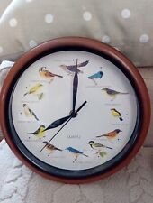 Bird wall clock for sale  CHEDDAR
