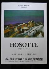 Hosotte georges galerie d'occasion  Saulces-Monclin