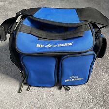 Reel Legends Fishing Tackle Bag Soft Multiple Pockets Padded Strap, used for sale  Shipping to South Africa