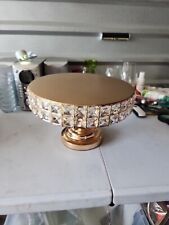 Cake stand gold for sale  Burtonsville