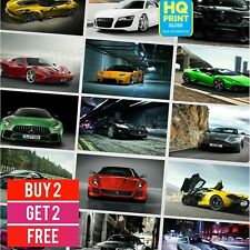 Super car posters for sale  LONDON