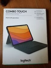 Logitech Combo Touch Keyboard Case for Apple iPad Air 4th Gen. - Oxford Gray, used for sale  Shipping to South Africa