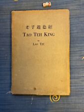 Tao Teh King,: By Lao Tzu - Laozi , VERY RARE 1922 EDITION comprar usado  Enviando para Brazil
