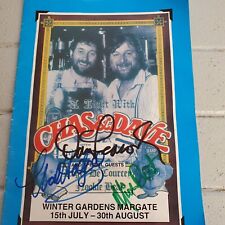 Signed chas dave for sale  NOTTINGHAM