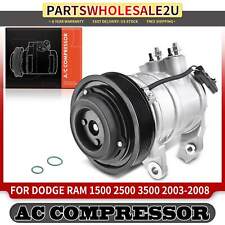 Compressor CA com embreagem para Dodge Ram 1500 2500 3500 03-08 V8 5.7L 55056336AA comprar usado  Enviando para Brazil